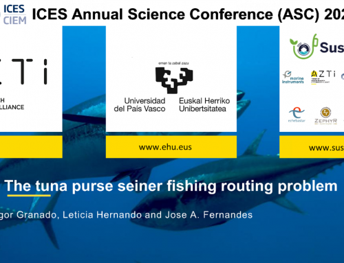 SusTunTech route optimization framework presented at ICES Annual Science Conference